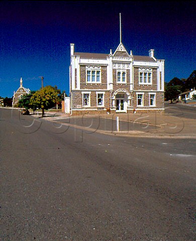 Angaston Town Hall with the Uniting Church beyond    Barossa Valley SA