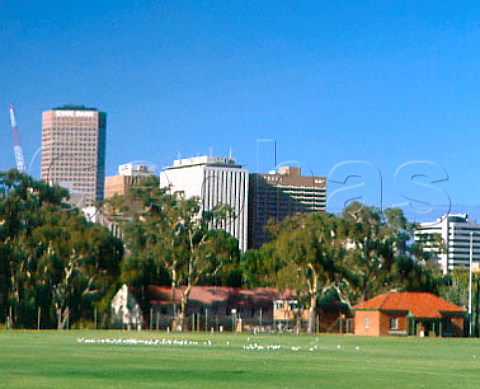 Parkland surrounding the city of Adelaide   South Australia