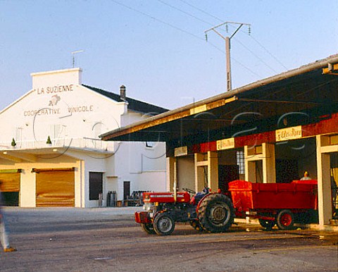 The cooperative of La Suzienne at Suzela Rousse   which makes both Cotes du Rhone and Coteaux du   Tricastin