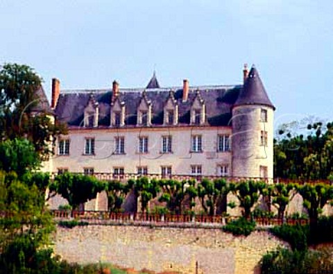 The 15thcentury Chteau de Moncontour  Vouvray IndreetLoire France