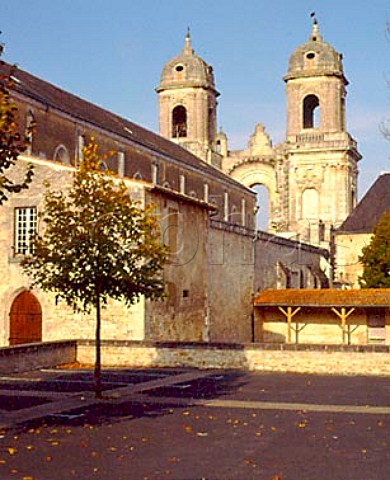 Les Tours abbey at StJeandAngely east of Rochefort PoitouCharentes