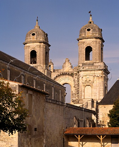 Les Tours abbey at StJeandAngely near  Rochefort CharenteMaritime France   PoitouCharentes
