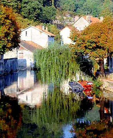The Dronne River at Brantme Dordogne France