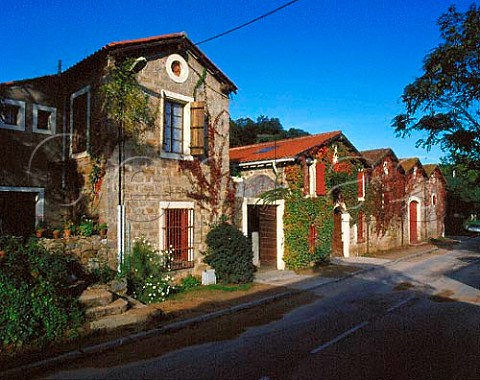 Clos Capitoro winery owned by the Bianchetti family   at Pisciatella Corsica  AC Ajaccio