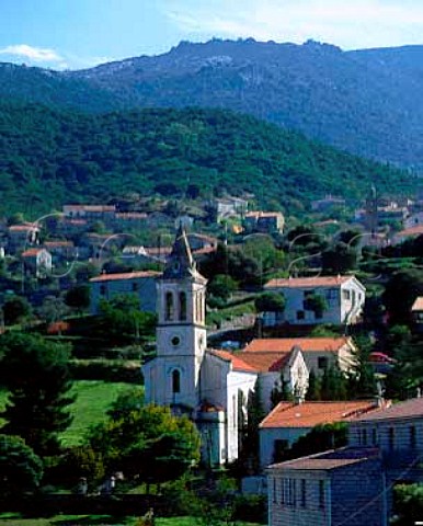 Church at PetretoBicchisano Corsica