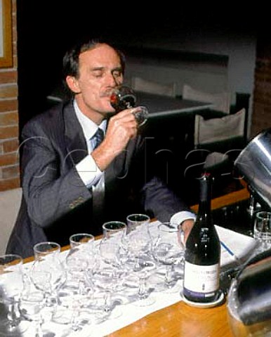 Livio Testa former winemaker of Fontanafredda  Serralunga dAlba Alba Piemonte Italy