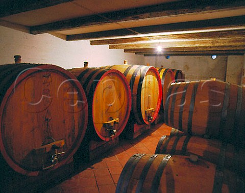 Barriques and botti in the cellars of Roberto   Voerzio La Morra Piemonte Italy     Barolo