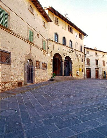Palazzo del Podesta Town Hall Radda in Chianti   Tuscany Italy Chianti Classico