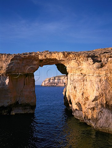 The Azure Window at Dwejra Point Gozo Malta
