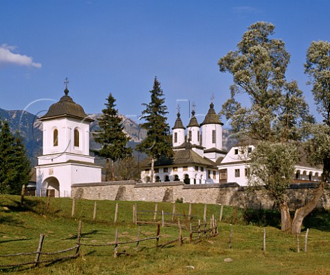 Cheia Monastery in Carpathian Mountains south east   of Brasov Romania