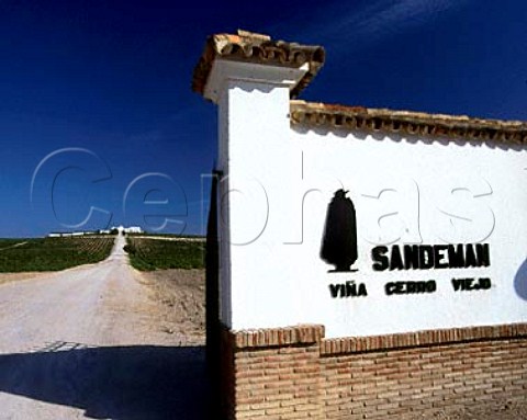 Sandemans Vina Cerro Viejo near Jerez de la   Frontera Andalucia Spain Sherry