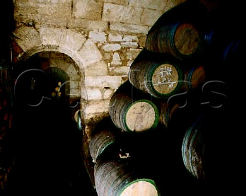 Barrel cellar of Herederos del Marqus de Riscal    Elciego Alava Spain Rioja Alavesa