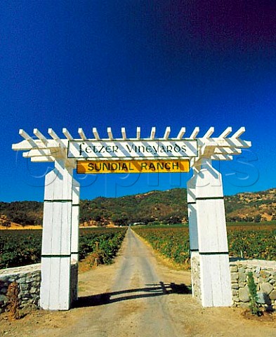 Fetzer Sundial Ranch vineyard Hopland Mendocino CoCalifornia