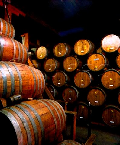Barrel room at Ridge Vineyards Cupertino  Santa Clara Co California Santa Cruz Mountains