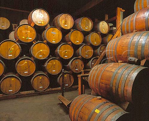 Barrel room at Ridge Vineyards Cupertino  Santa Clara Co California  Santa Cruz Mountains AVA