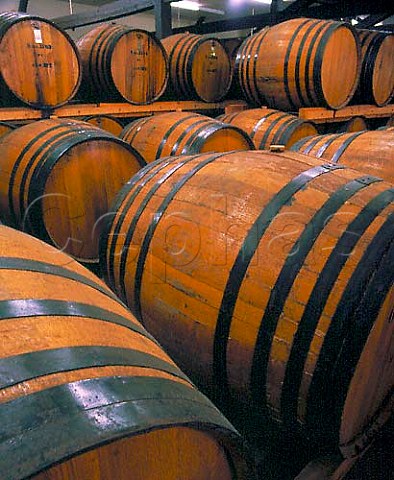 Barrels made from American oak at The Pleasant Valley Wine Company Hammondsport New York USA  Finger Lakes
