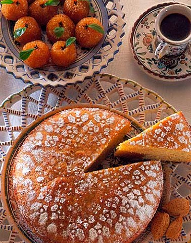 Orange and carrot sweets Honey Cake Portuguese