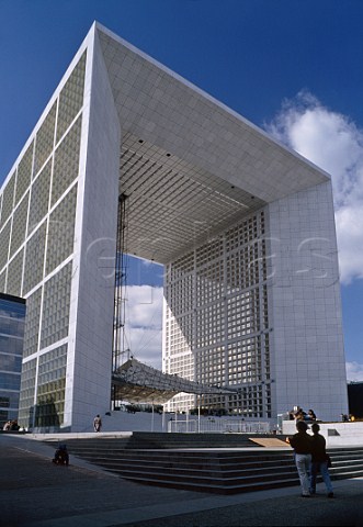 La Grande Arche at La Defense Paris France