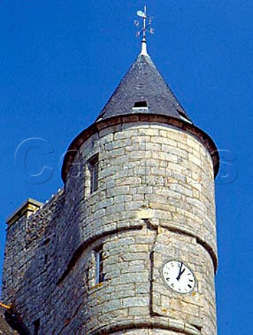 Tower of the Hotel de Ville at Pont lAbbe    Morbihan France  Brittany