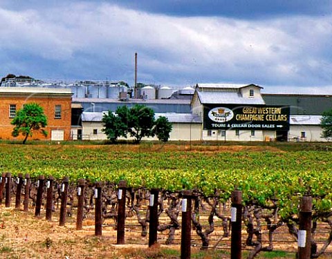 Seppelts sparkling wine cellars Great Western Victoria Australia Grampians
