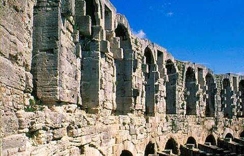 The Roman arena at Arles   BouchesduRhone France    Provence