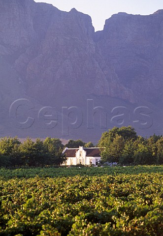 Boschendal Estate in the Groot   Drakenstein Valley Franschhoek Cape   Province South Africa  Paarl WO