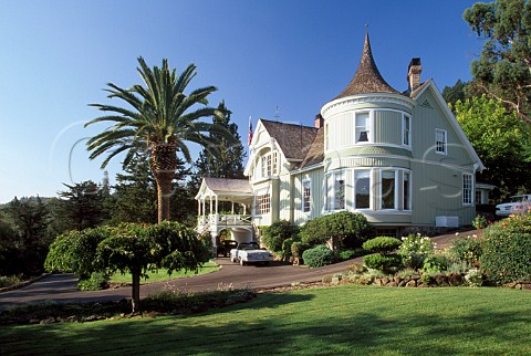 The house of Grace Family Vineyard St Helena Napa Valley California