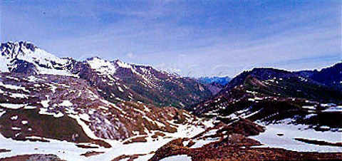 View north from near the summit of the   Col du Galibier  Savoie France  RhneAlpes
