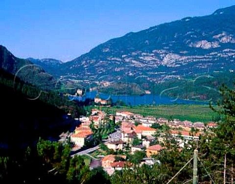 Sarche and Lago di Toblino in the Valle dei Laghi region This area is noted for its rich Vino Santo made from Nosiola grapes which have been dried on cane trays for 56 months Two properties Maso Toresella and Castel Toblino are situated on the lake  Trentino Italy