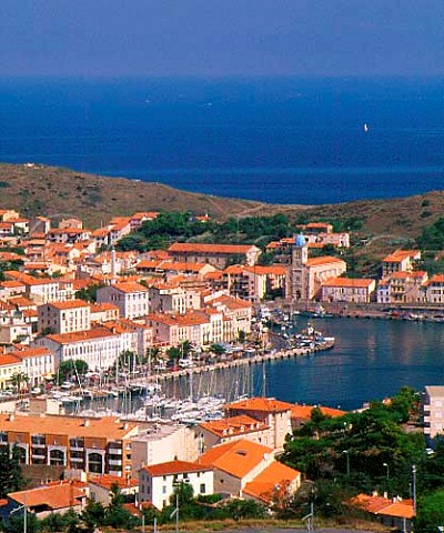 The harbour of PortVendres PyrnesOrientales   France   Collioure  Banyuls
