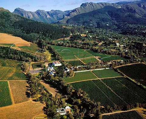 Aerial view of Groot Constantia South Africa   Constantia WO