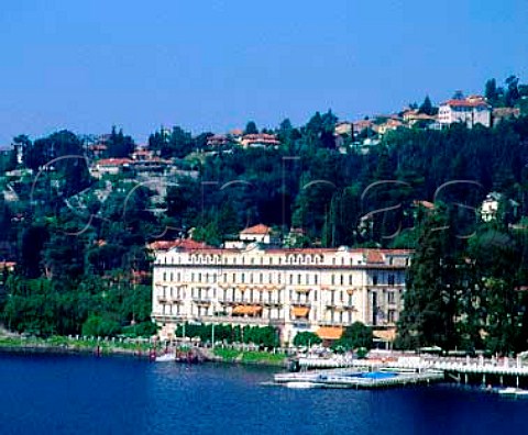 Villa dEste on the shore of Lake Como at Cernbbio   Lombardy Italy
