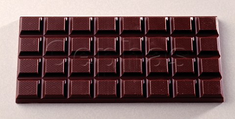 Bar of plain chocolate