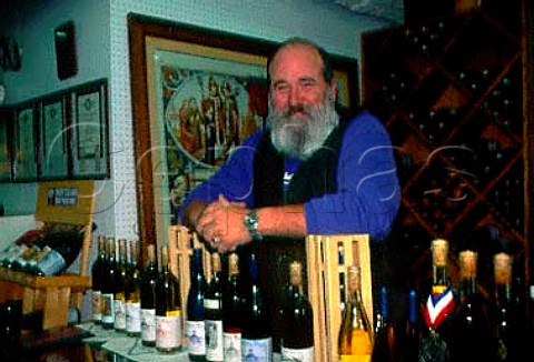 Gene Switzer of Fredericksburg Winery in   his tasting room Fredericksburg   Gillespie Co Texas