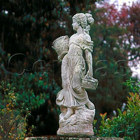 Statue in grounds of   Chteau Malescot StExupry Margaux Gironde   France   HautMdoc  Bordeaux