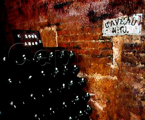 Pupitre in the cellars of Champagne   LaurentPerrier TourssurMarne   Marne France