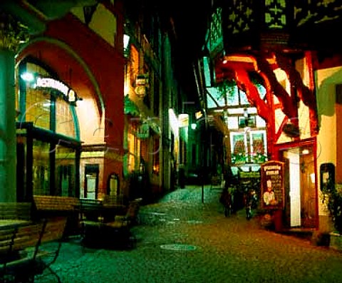 The Market Square at night Bernkastel   Germany      Mosel