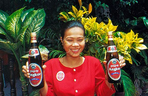 Angkor the national beer of Cambodia   named after the famous Angkor Wat