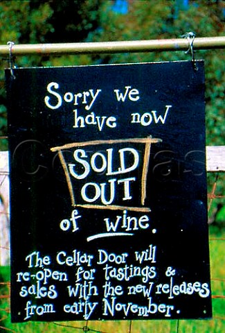 Noon Winery sign McLaren Vale   South Australia