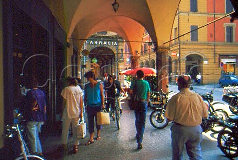 The arcades of Bologna  EmiliaRomagna   Italy
