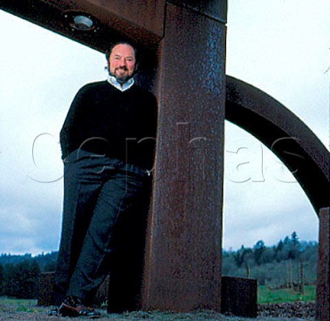 Paul Hart owner of Rex Hill Vineyards Newberg   Oregon USA      Willamette Valley