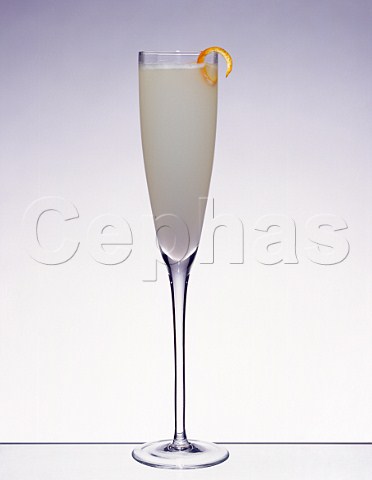 Cocktail French 75  Glass Flute