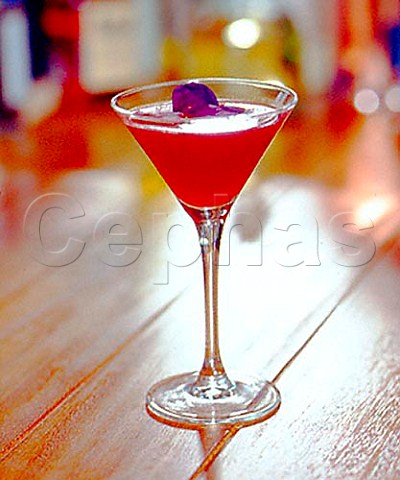 Cocktail Sweet Louise  Glass Martini