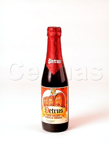 Bottle of Petrus Old Brown beer  Belgium