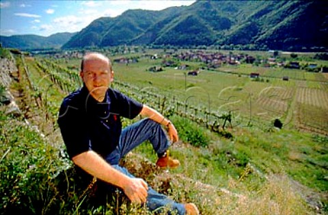Rudi Pichler winemaker at Wsendorf   Niedersterreich Austria Wachau