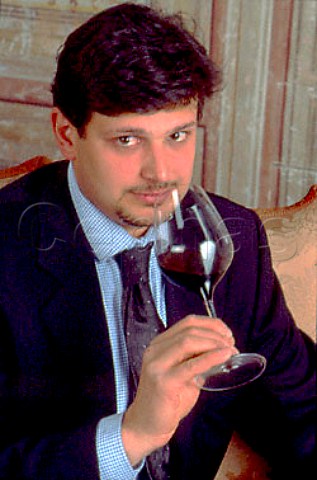 Mattia Cataneo of Massanera winery   San Casciano in Val di Pesa Tuscany   Italy Chianti Classico