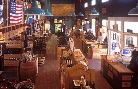 Interior of the Vaughan Johnson Wine Shop   Victoria and Alfred Waterfront   Cape Town South Africa