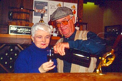 Bob and Beverly Oberhellman of   Bell Mountain Winery Texas  Texas Bell Mountain AVA