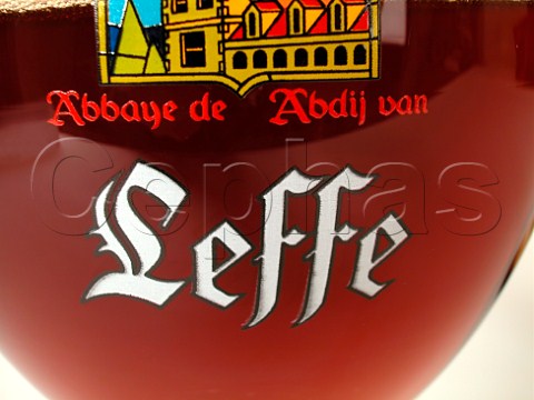 Glass of Leffe Radieuse ale Belgium