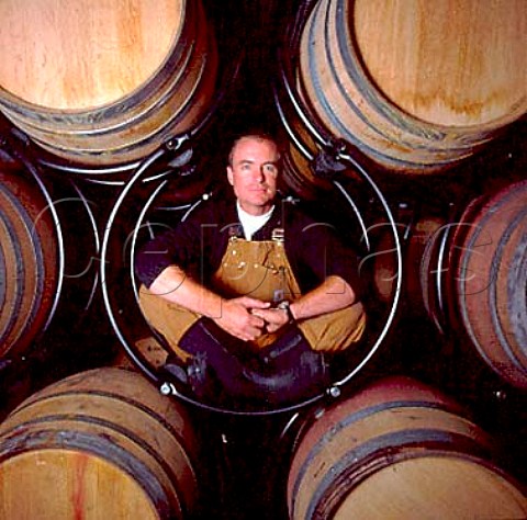 Eric Hamacher of Hamacher Wines in the Carlton   Winemakers Studio Carlton Oregon USA      Willamette Valley